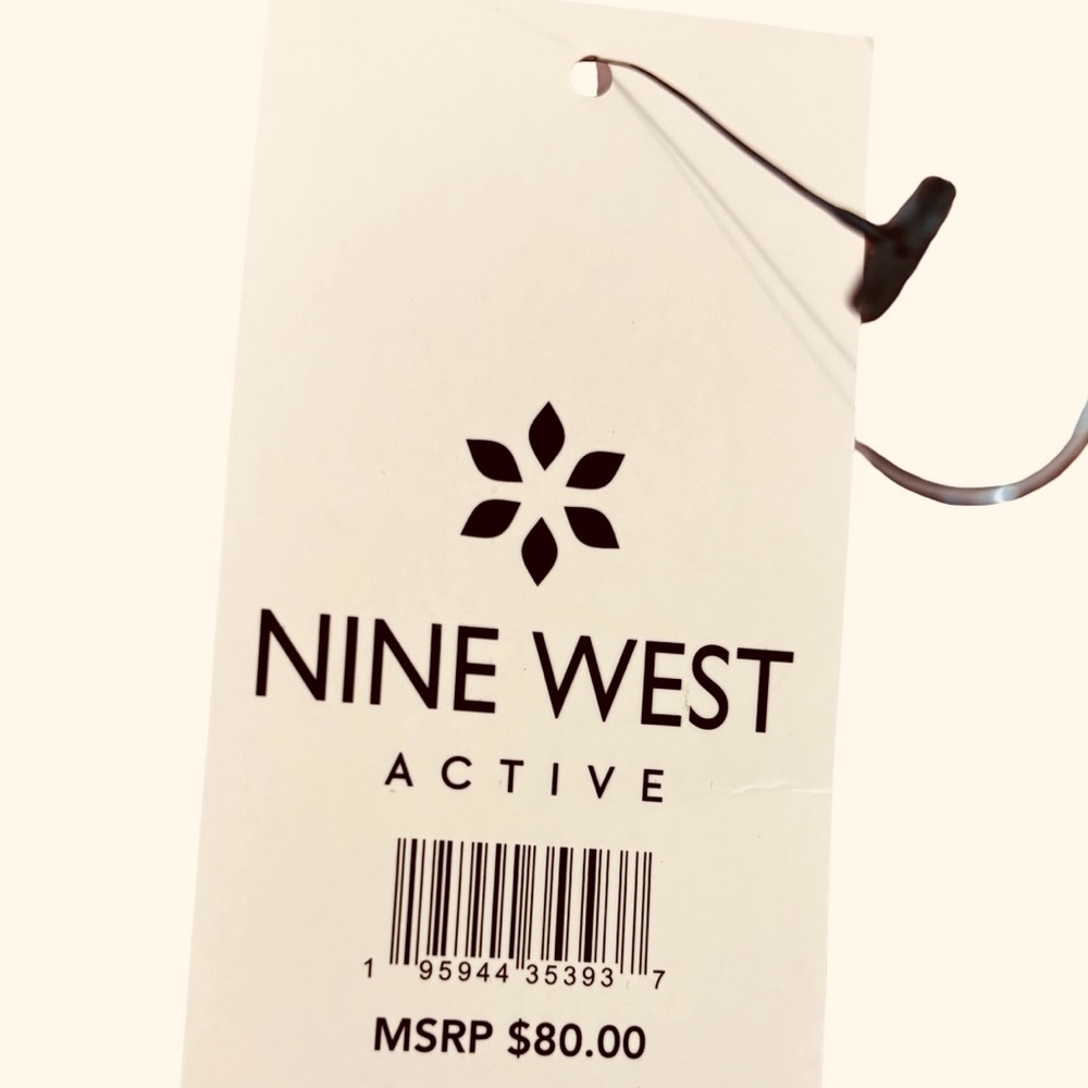 Nine West Pink Textured Joggers - Picture 2 of 8
